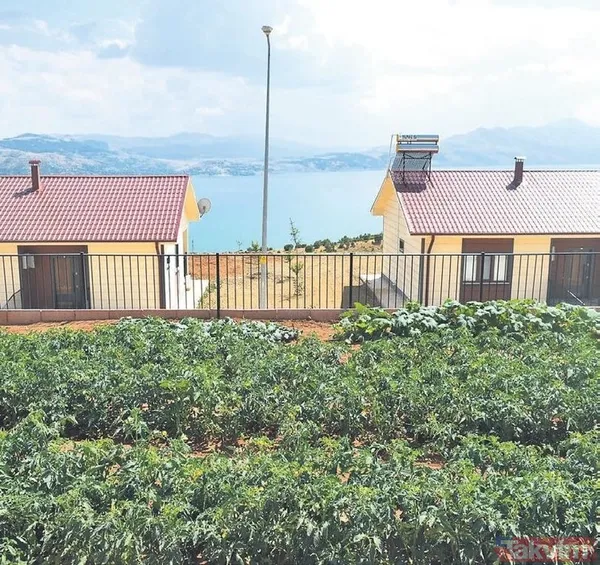 Devlet var devlet yar! Depremzedelere göl manzaralı villa konforunda köy evi imkanı: "Devletimizden memnunuz" - 1
