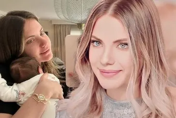 Anne-kızın bir günü! Eda Ece’den 5 aylık bebeği Mina İpek ile yepyeni paylaşım! Mina İpek’in boğum boğum kollarına bakın
