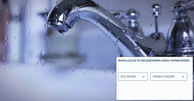 İstanbul'da sular gidecek! İSKİ su kesintisi yaşanacak ilçeleri duyurdu