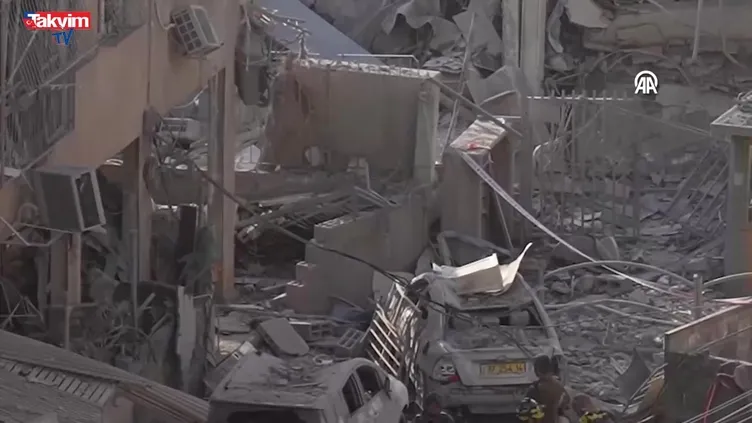 İran füzeleri Tel Aviv’i vurdu