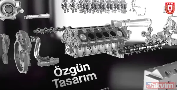 SON DAKİKA: Savunma Sanayii Başkanı İsmail Demir: Tank için geliştirilen ilk motor BATU'nun ateşleme testi başarılı - 19