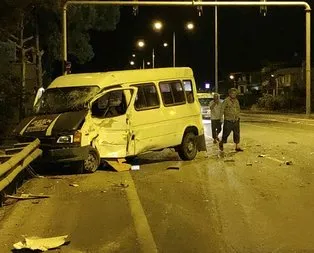 Alkollü minibüs şoföründen trafik terörü