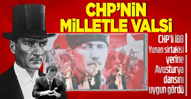 CHP'nin düşman kültürüne hayranlığı! İBB'nin 30 Ağustos töreninde vals yaptırması tepkilerin odağında