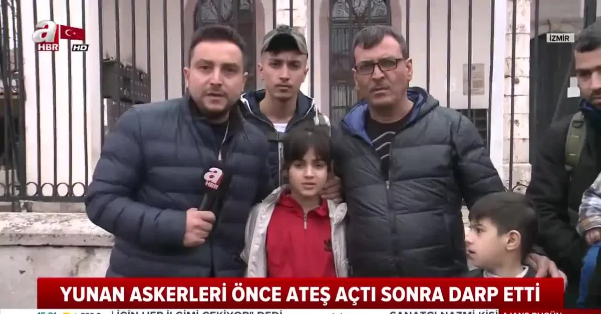 Yunan askerlerinin darp ettiği 9 yaşındaki Sedil yaşadıklarını anlattı