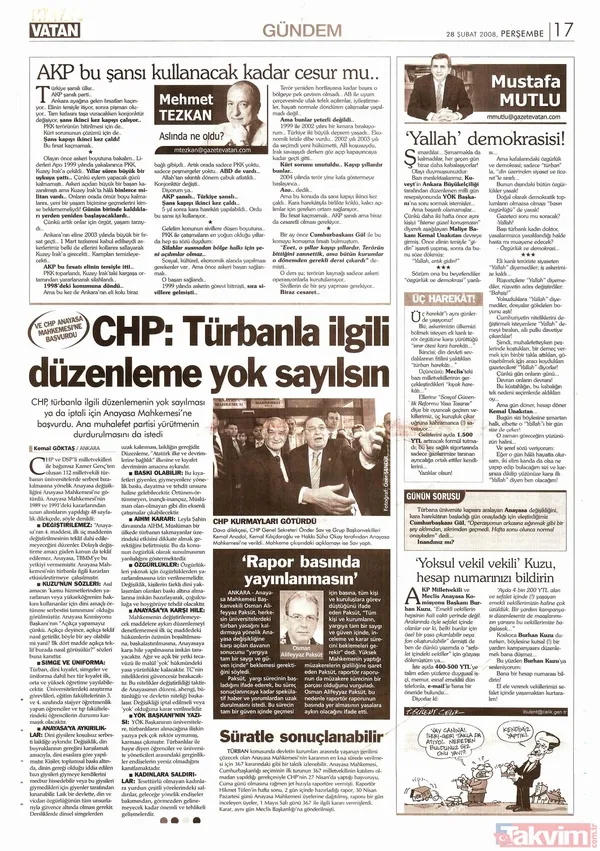 Bu günlere kolay gelinmedi! İşte 2008'de başörtüsüne karşı atılan utanç manşetleri - 21
