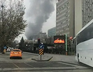DSİ Genel Müdürlük binasında korkutan yangın