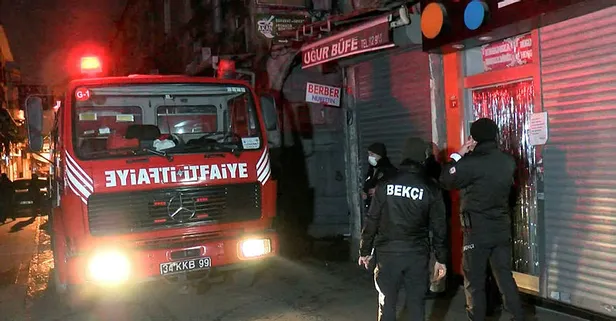 İstanbul'da acı olay! Yangından kaçamadı...