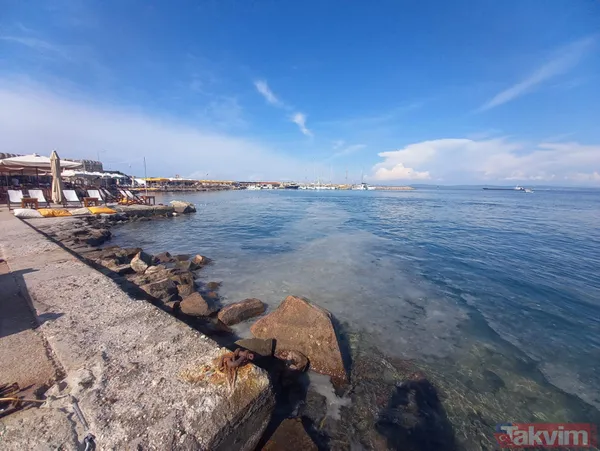 Bozcaada'da müsilaj var mı? Sahillerin temizlenmesi turizmcileri heyecanlandırdı - 19