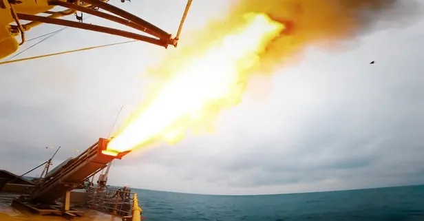 GÖKSUR testi geçti: Su üstü platformundan ilk atışını başarıyla gerçekleştirdi