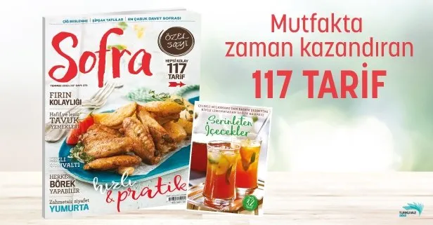 Sofra Dergisi Nin Hizli Ve Pratik Ozel Sayisi Raflarda Yerini Aldi Takvim