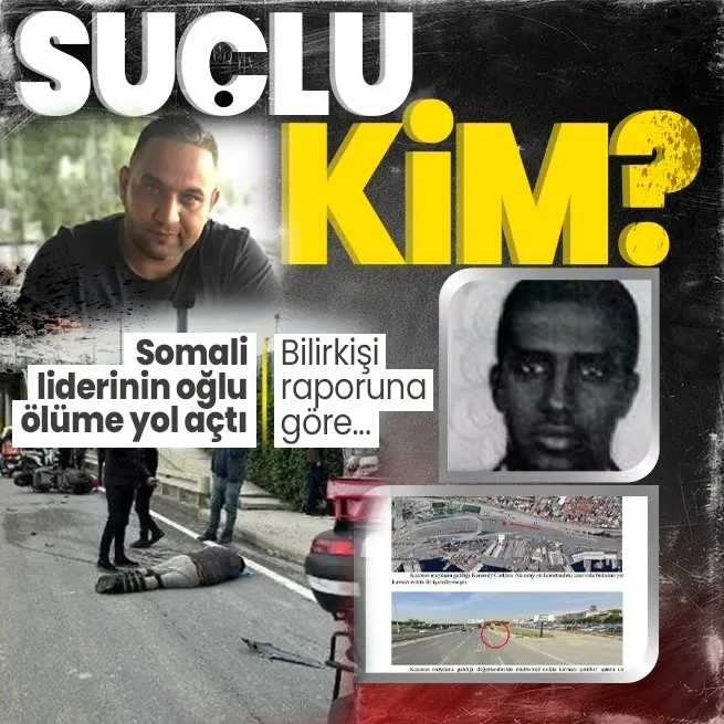 Fatihte Somali Cumhurbaşkanının oğlu motokuryeye çarptı! Olayda bilirkişi raporu hazırlandı: Asli kusurlu...