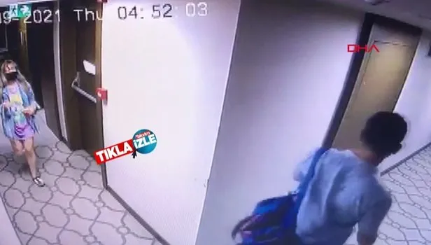 Sedanur Şen'e ait son görüntüler ortaya çıktı! Güvenlik kamerası anbean kayıttaydı! Otel odasına böyle girdi ve...