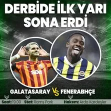 Galatasaray Fenerbahçe | CANLI