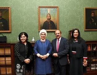Emine Erdoğan’dan Londra’da önemli temaslar