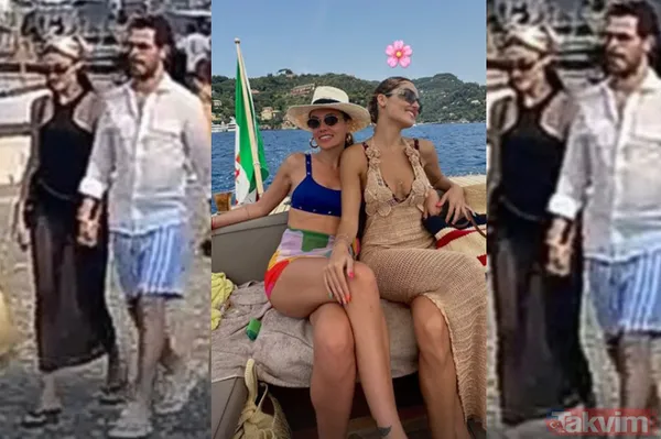 Hande Erçel ile Hakan Sabancı İtalya'da ifşa oldu! Aşklarını romantik paylaşımla ilan etmişlerdi gizli çekilen görüntü olay: "Evlenirler" - 9