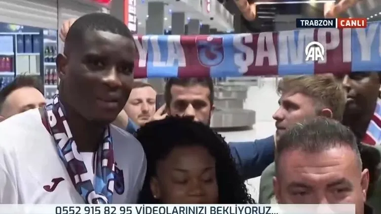 Paul Onuachu Trabzon’a geldi!