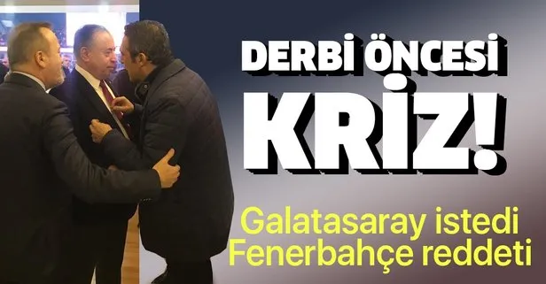 Derbi öncesi kriz! Loca talep eden Galatasaray yönetimine Fenerbahçe’den ret