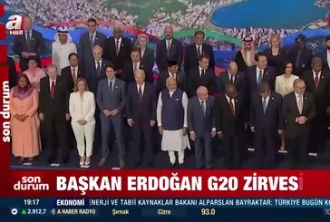 Başkan Erdoğan G20 Liderler Zirvesi'nde