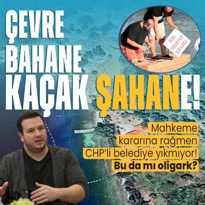 Şahan Gökbakarın Marmaristeki villası kaçak çıktı: Yıkılacak!