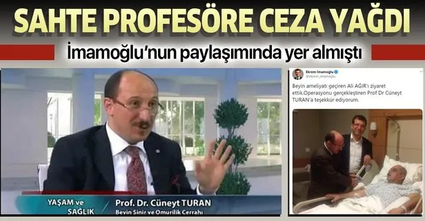 'Sahte Profesör'e ceza yağdı