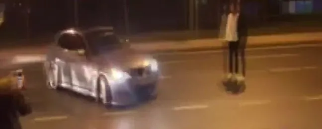 Eyüpsultan'da drift yapan magandalar