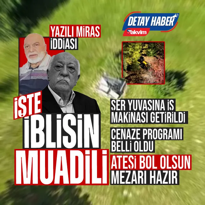 Geberen Fetullah Gülen Pensilvanyada toprağı kirletecek! Yazılı miras iddiası... Yeni iblis olarak Suat Yıldırım mı işaret edilecek?