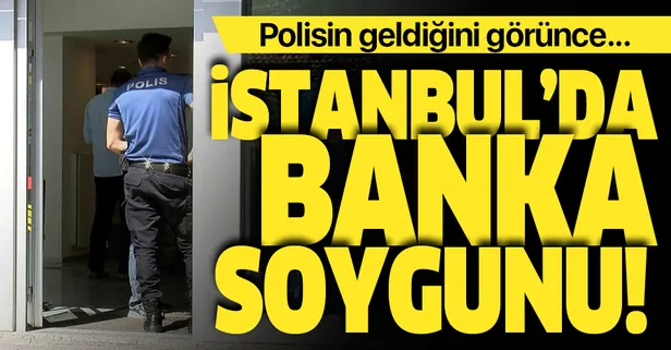 Bayrampaşa'da banka soygunu girişimi
