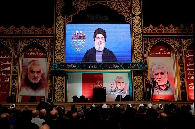 Hizbullah lideri Nasrallah'tan ABD'ye tehdit: Yakında tabutları yığmaya başlayacağız