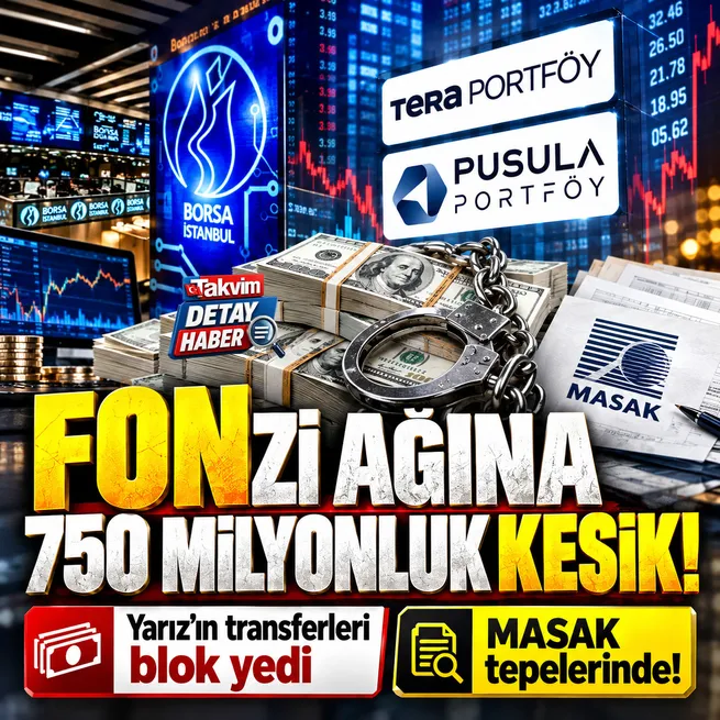 Fon soruşturmasında dev darbe! MASAK 750 milyon lirayı kilitledi