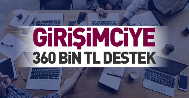 Yenilikçi girişimciye 360 bin TL destek