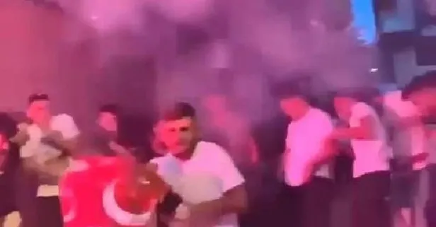 İstanbul'da korku dolu anlar: Asker eğlencesinde meşale patladı