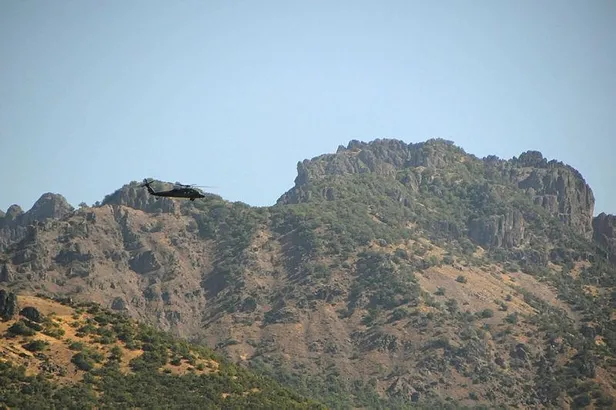 Tunceli'de teröristler yol yapan işçilere saldırdı-1