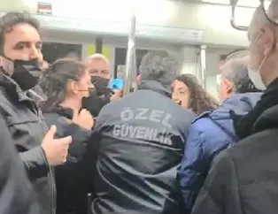 Marmaray’da maske tartışması