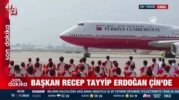 Başkan Erdoğan Şanghay Zirvesi için Çin'de