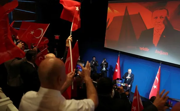 Başkan Erdoğan ABD'de yaşayan Türk vatandaşlarla bir araya geldi-2