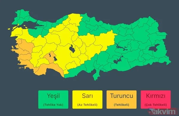 Meteoroloji 24 Aralık Salı hava durumu | Kuvvetli sağanak ve kar yağışı beklenen 30 il açıklandı! İzmir, Manisa, Muğla, Antalya... - 2