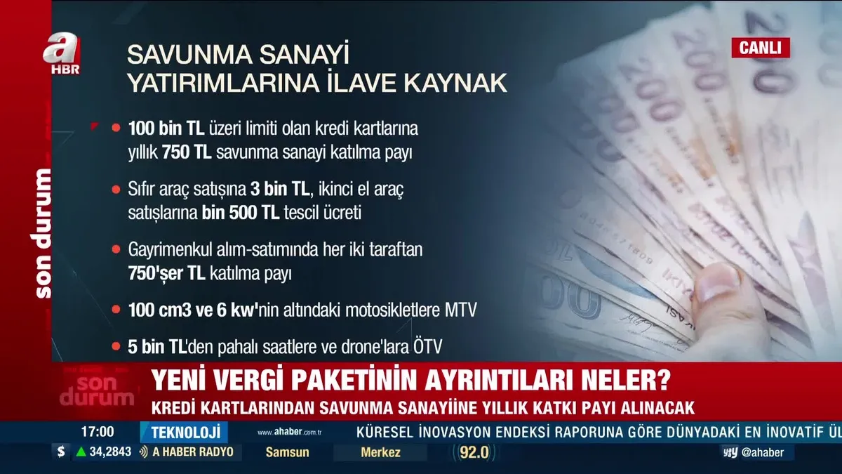 Yeni vergi paketinde neler var?