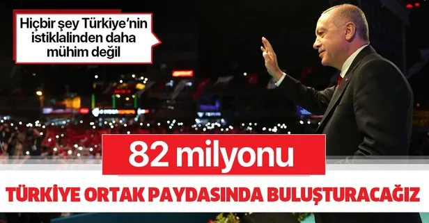 Başkan Erdoğan, Esenler’de 10 Bin Hatim 100 Bin Dua programına katıldı