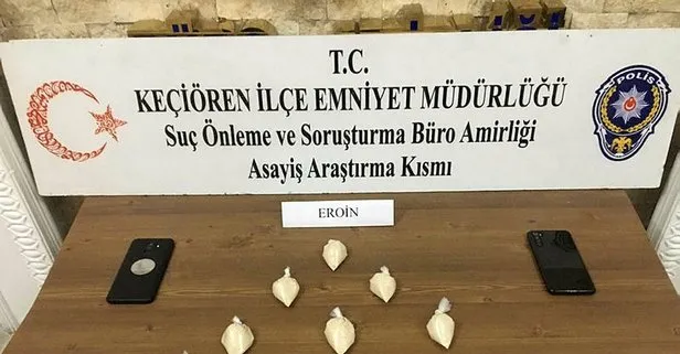 Ankara’da uyuşturucu operasyonu: 3 gözaltı