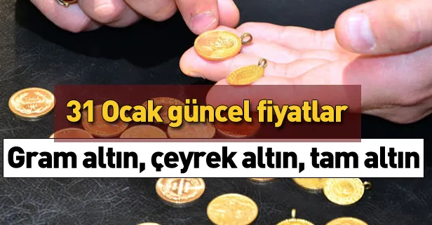 Altın fiyatları son durum: 31 Ocak gram altın, çeyrek altın, tam altın fiyatları ne kadar? Canlı rakamlar-1