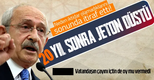 CHP Genel Başkanı Kemal Kılıçdaroğlu iktidar olamamaları hakkında: "Kabahat vatandaşta değil, bizde"-1