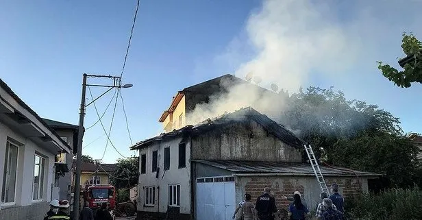 Bursa’da Nilüfer’de korkutan yangın! Bir ev kullanılamaz hale geldi