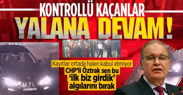 CHP kamera kayıtlarına rağmen halen yalana devam ediyor! İlk AK Partililer gelmişti! CHP'li Öztrak kabullenemiyor