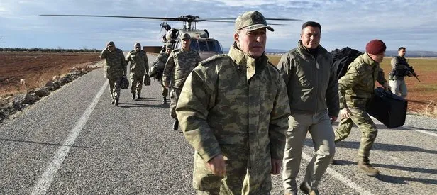 Org. Hulusi Akar sınırda