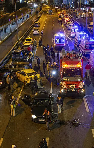 Son dakika: Şişli'de feci kaza!