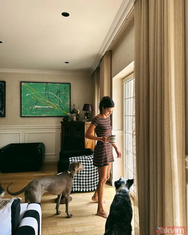 Hande Erçel’in evine bakın! Lüks villasının her detayını zevkle döşemiş! - 8