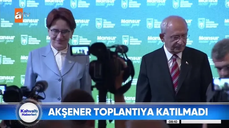 İzmir'de dikkat çeken görüntü! 6'lı koalisyonun tüm temsilcileri var ama Meral Akşener yok! Kriz devam mı ediyor?