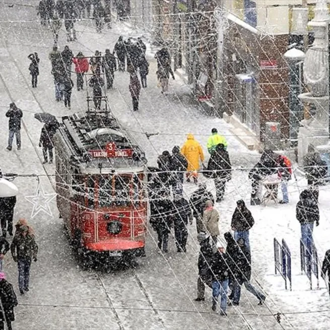 İstanbul’da kar yağışı başladı