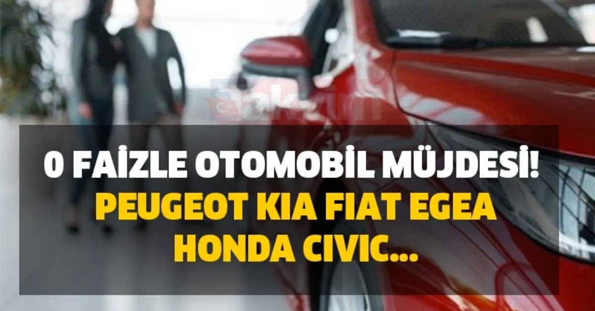 https www takvim com tr ekonomi 2020 11 29 0 faizle otomobil mujdesi 20 25 bin pesin peugeot kia fiat egea honda civic ford citroen tarafindan cezbedici kampanyalar