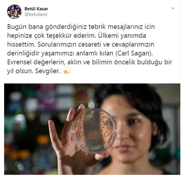 Türkiye'nin gururu! Betül Kaçar NASA ekibine kabul edildi! Betül Kaçar kimdir?-2
